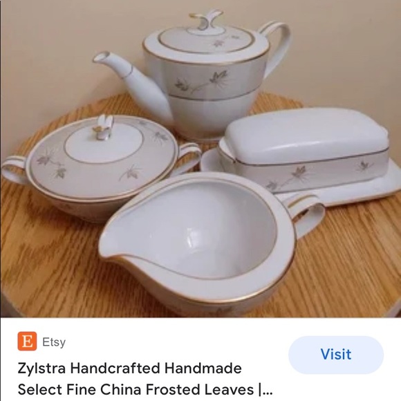 Vintage Sugar and Creamer by Zylstra - Picture 10 of 16